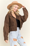 OUTFIT CROPPED WITH FRONT POCKETS JACKET- LEJ3873