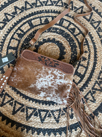 Sadie Leather & Hairon Bag