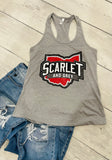 Scarlet & Grey Tees/ Tanks