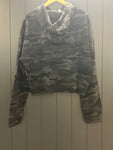 Ohio 1803 Camo Crop Hoodie