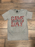Leopard Cardinals Game Day tee