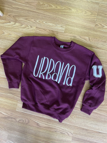 Youth Urbana Puff Crewneck