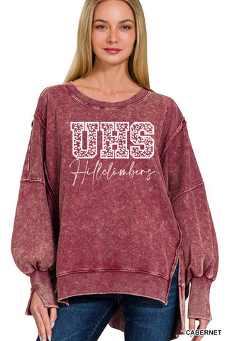 Pre- Order UHS Acid Wash crewneck lightweight