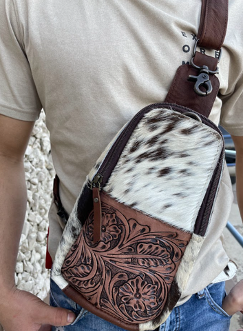 Cowhide Fanny Bag - Bum Bag