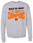 BACK TO BACK AFC North Champions Crewneck