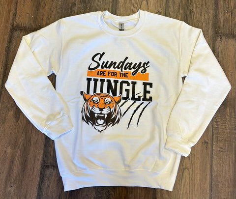 Sunday's are for the Jungle Crewneck