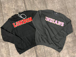 Glitter Letter School Hoodies/Crewnecks