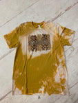 Roughriders Brush Stroke Bleached Tee