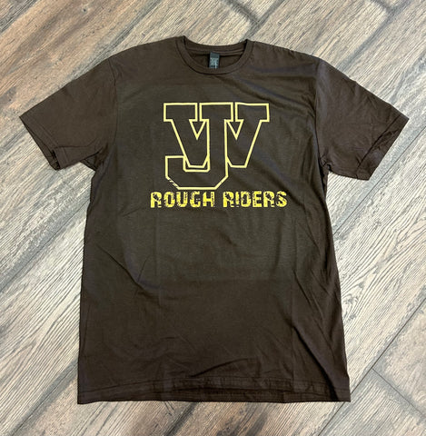 Brown WJ Roughriders Tee