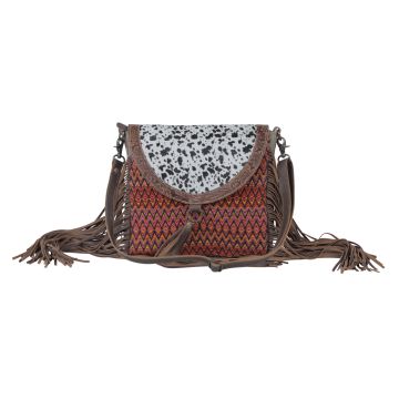 Gingery Shoulder Fringe Bag