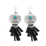 Thunderbird Rising Tassled Earrings